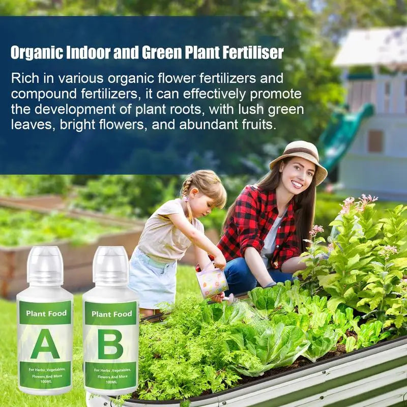 Hydroponic Plant Nutrient Solution Box B Fertilizer Flowers Fruit Zpaxo