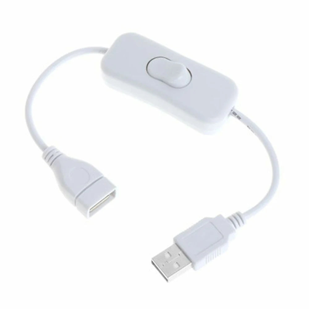 USB Cable with Switch ON/OFF Cable Extension Toggle for USB Lamp USB Fan Power Supply Line Durable HOT SALE Adapter Zpaxo