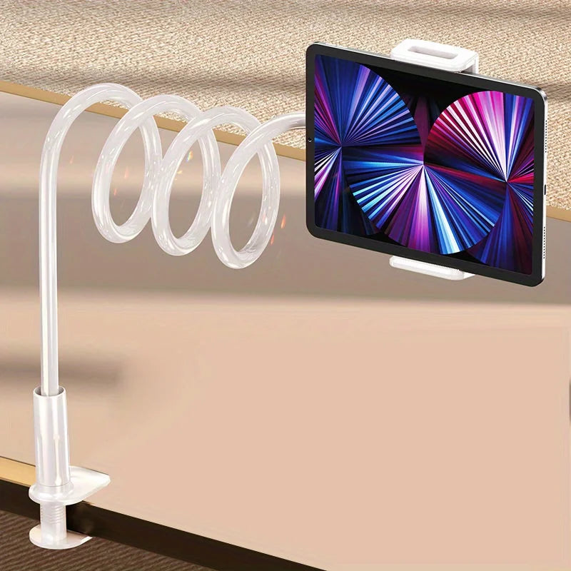 Lazy Bedside Desktop Live Mobile Phone Tablet Stand Supports Stands Zpaxo White