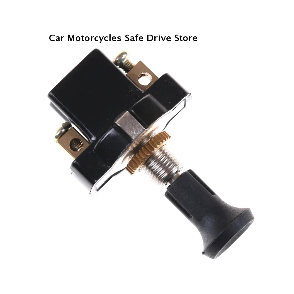 CM1PC Durable Performance On-off Long Push Pull Switch 12V Screw Zpaxo
