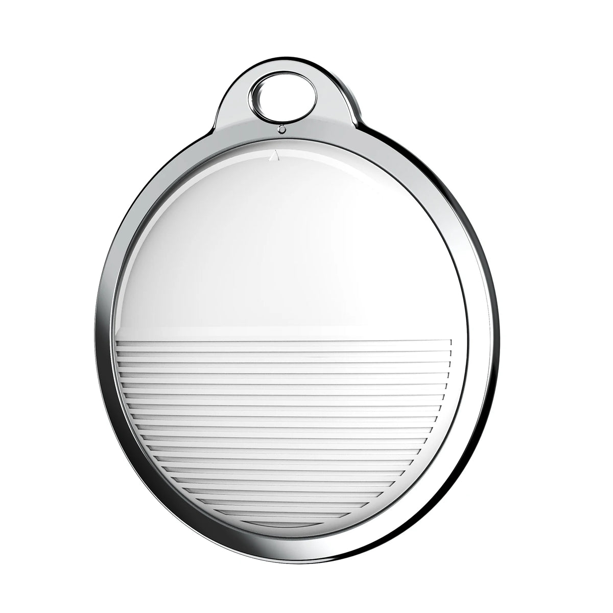 Mini GPS Tracker Apple Ios System Find My APP Air Tag Key Finder Bag Zpaxo 1PCS White