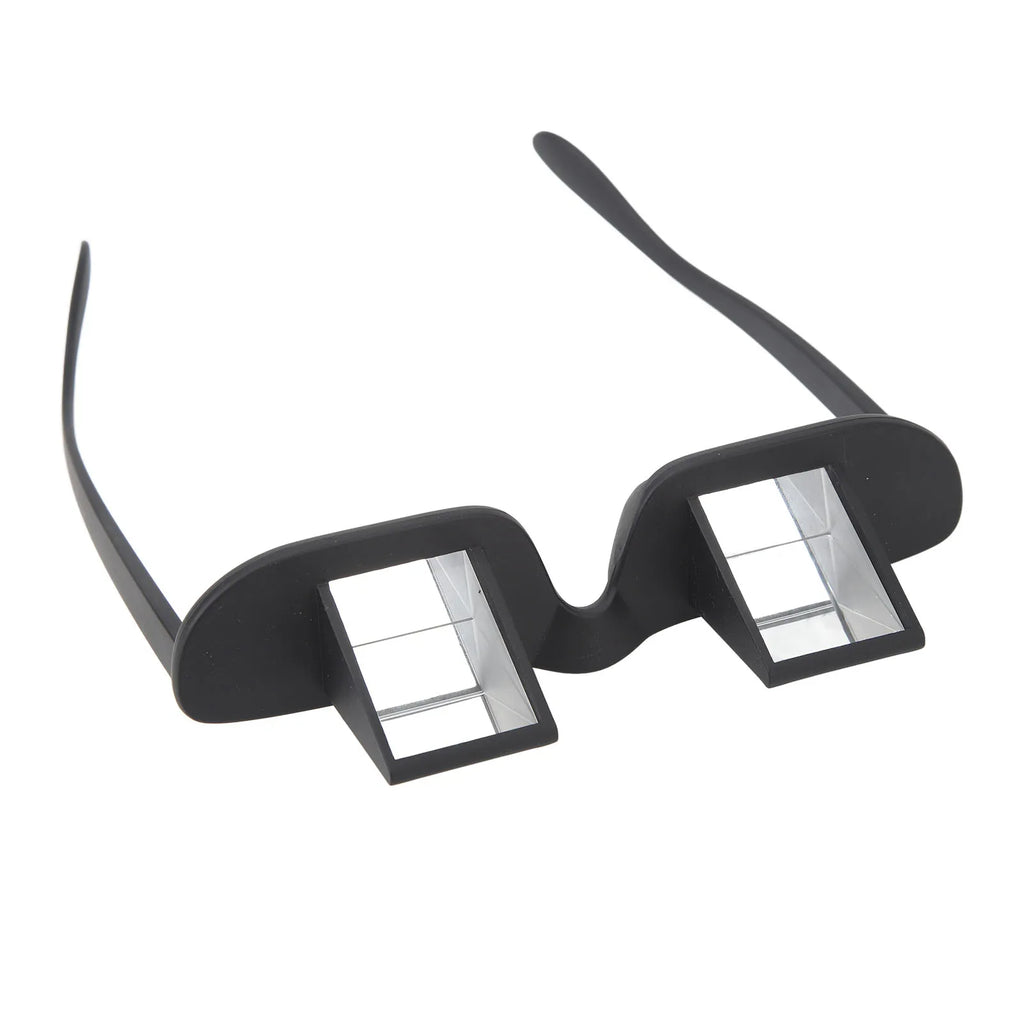 Bed Prism Glasses Neck Black Definition Compact Lazy ABS Optical Zpaxo black