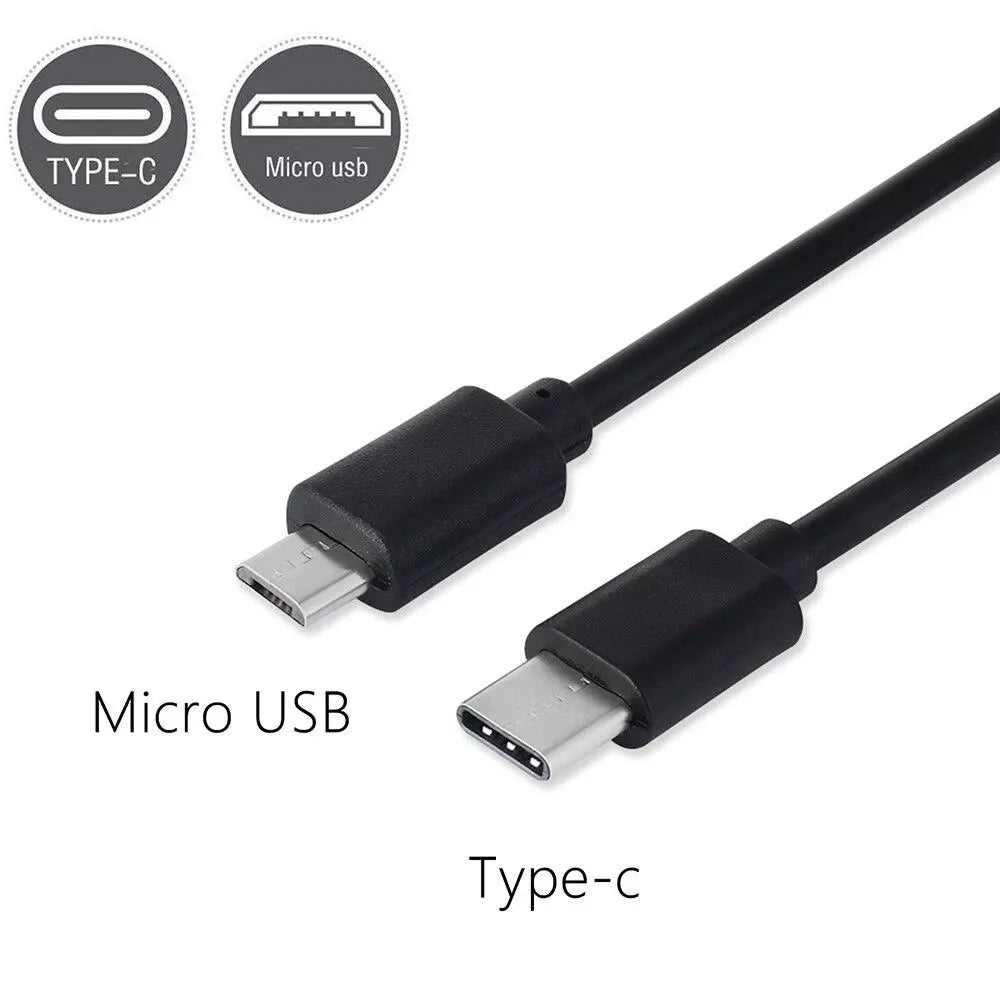 C Micro USB Male Sync Charge OTG CHARGER Cable Cord Adapter Phone Zpaxo