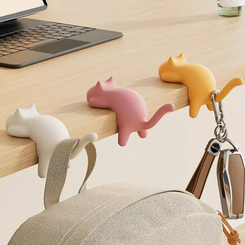 CMCute Cat Bag Hook Portable Table Handbag Backpack Organizer Holder Zpaxo