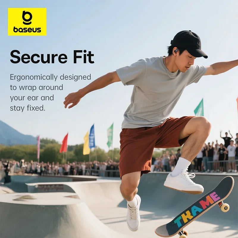 Baseus Eli 2i Fit Open-ear Earphones True Wireless Bluetooth 6 0 Ear Zpaxo