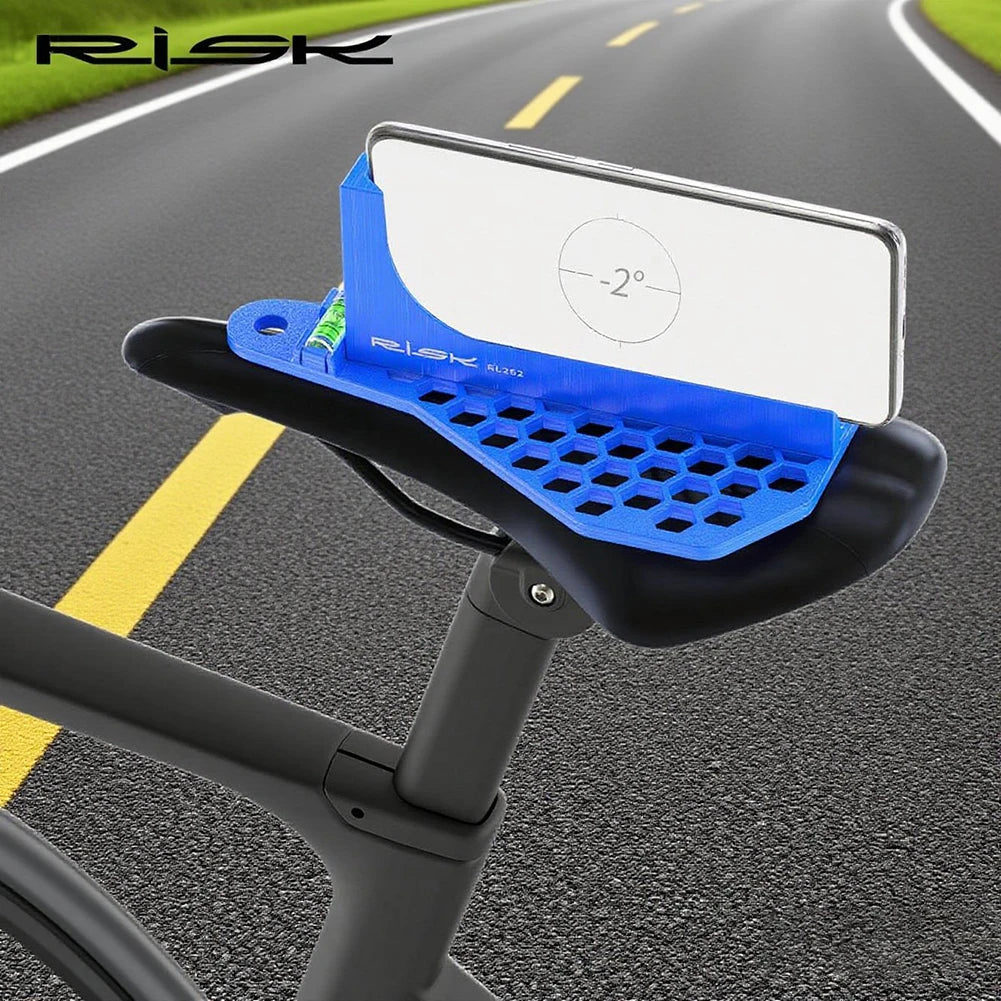 Bike Saddle Seat Cushion Horizontal Angle Measuring Tool Bicycle Zpaxo