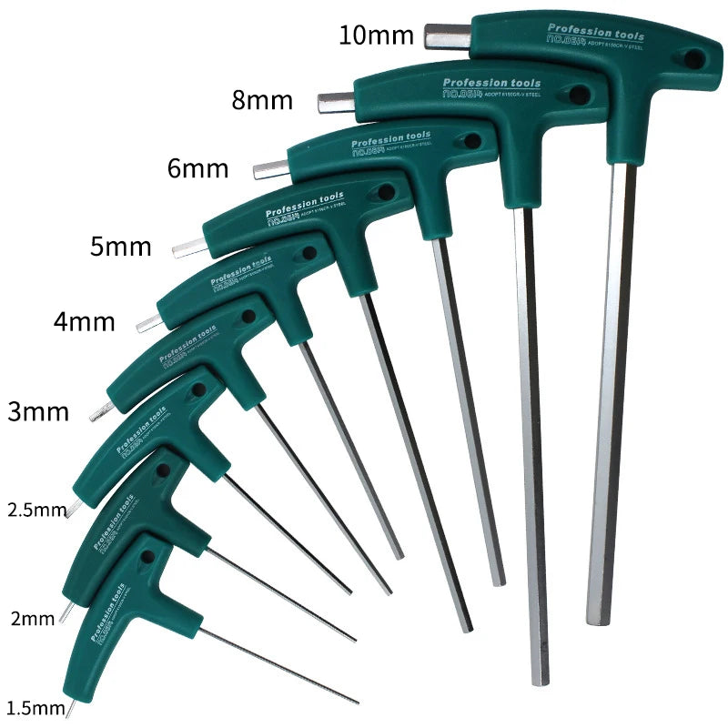 Socket T-handle Screws Hardware Hex Wrench Hand Tools Allen Key Zpaxo 1.5mm