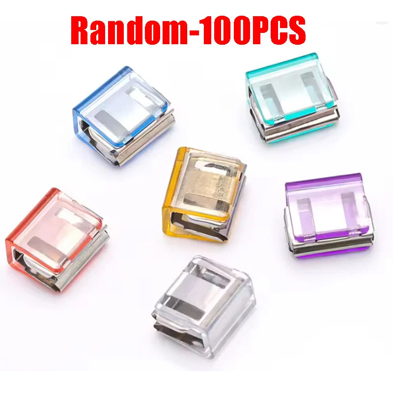 Creative Push Clip File Organization Test Paper Storage Zpaxo Random-100PCS