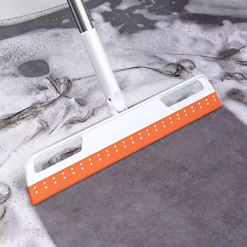 Silicone Scraper Broom Magic Wiper Place Glass Floor Mop Household Zpaxo
