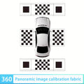 Car Camera Calibration Cloth 360 Degree Surround Bird View Panoramic Zpaxo 2D 3D 2B2S 4Cloth China Mainland
