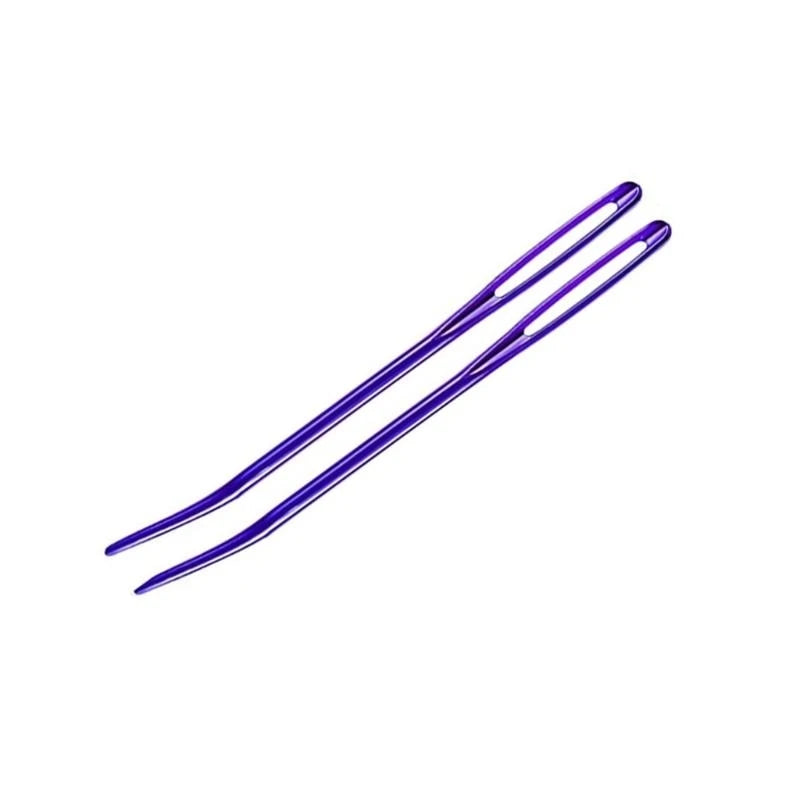 20x Large Eye Curved Needle Sewing Easy Threa Stitching Zpaxo