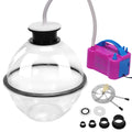 110V US Balloon Stuffing Machine Air Pump Expander Packing DIY Zpaxo black 14 inch