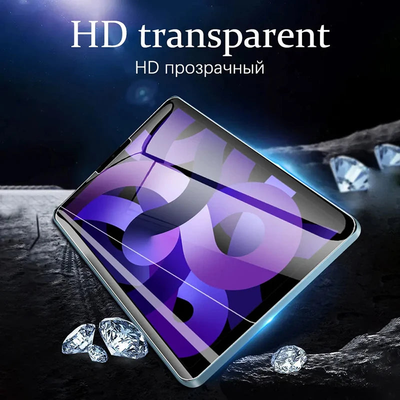 3pcs Tablet Drawing PET Film Touch Sensitive For iPad 10th 9th 8th 7th Mini 6 Air 5 4 Pro 11 Screen Protector Desktop Accessory Zpaxo