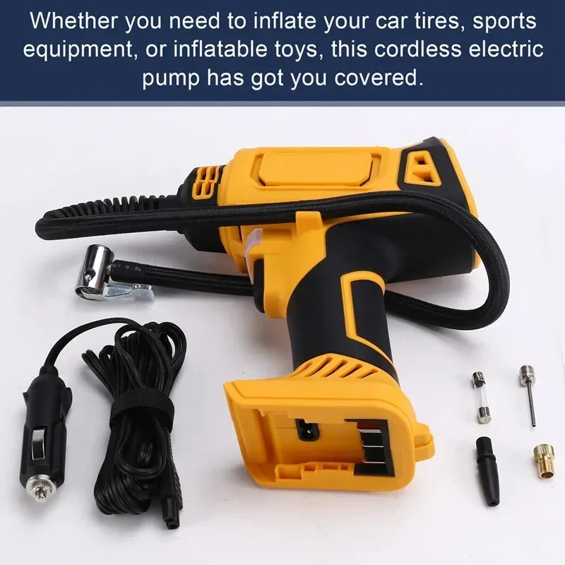Fit DeWALT Battery Air Compressor Automatic Tire Inflator Cordless Zpaxo