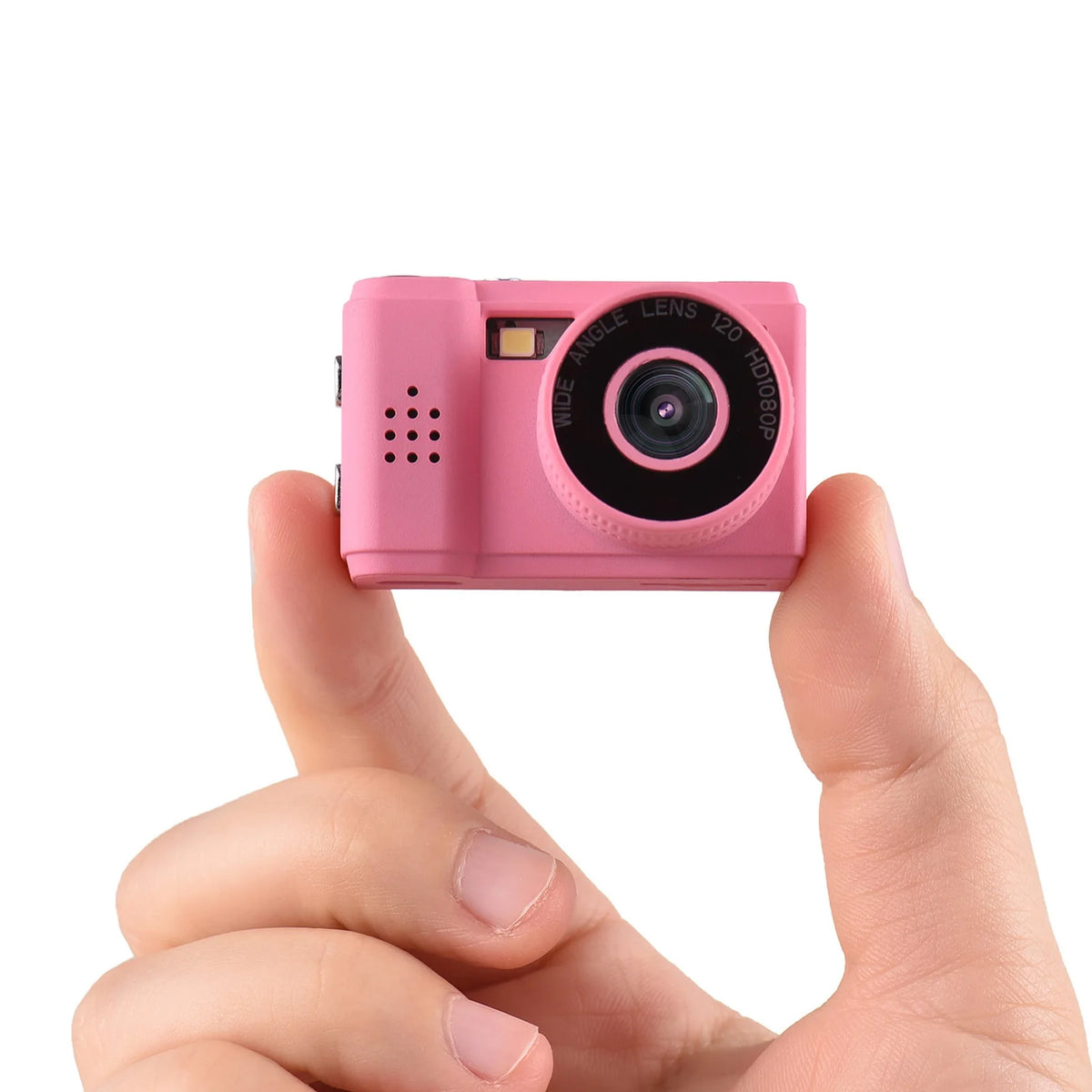 Digital Video Camera 1080P Camcorder Built-in Battery LCD Screen Zpaxo Pink