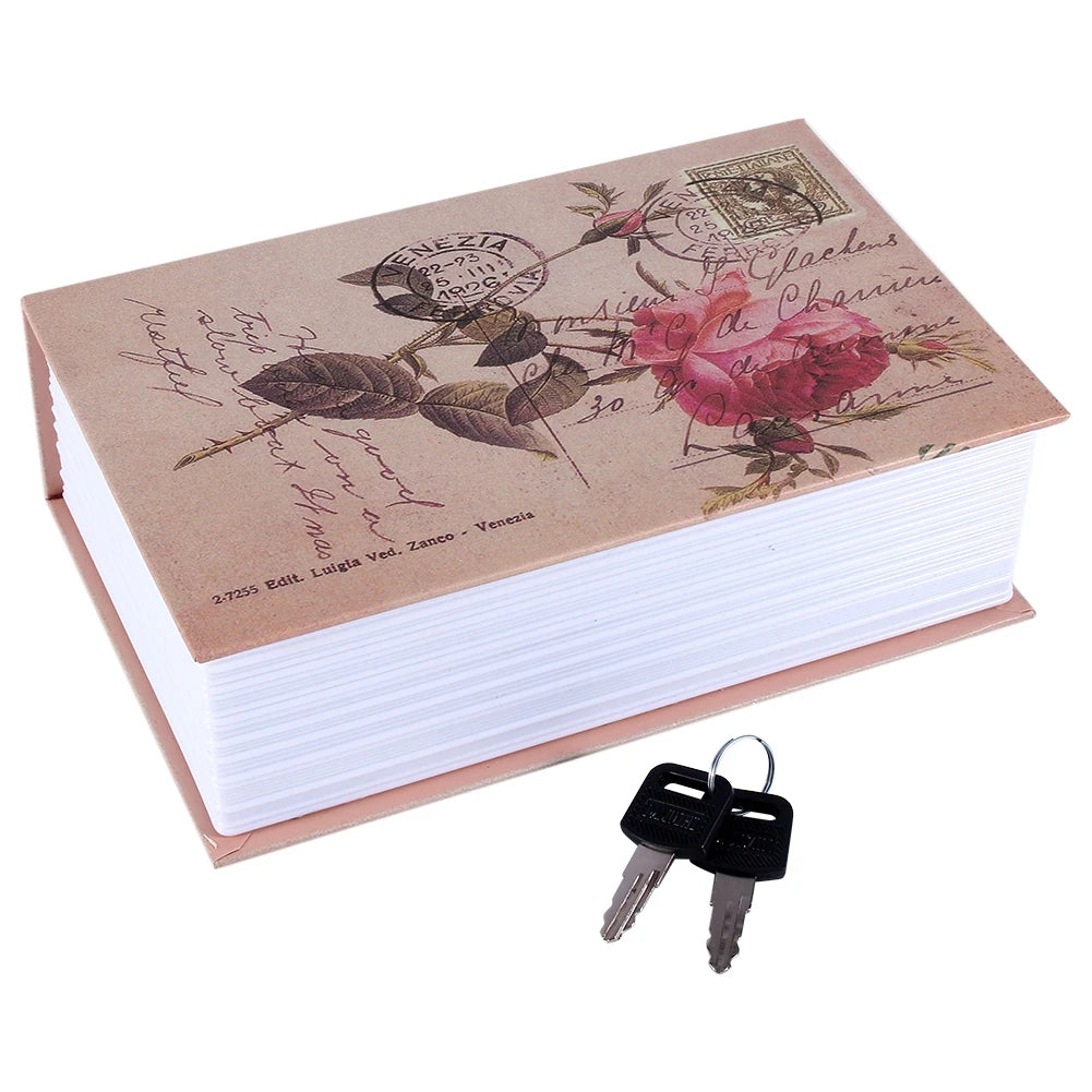 Book Safe Dictionary Secret Security Box Money Cash Jewelry Lock Zpaxo