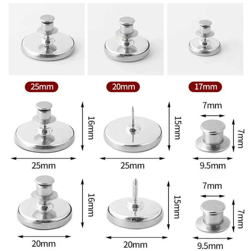 4 8 Pair Magnetic Curtain Hooks Removable Clips Prevent Light Zpaxo