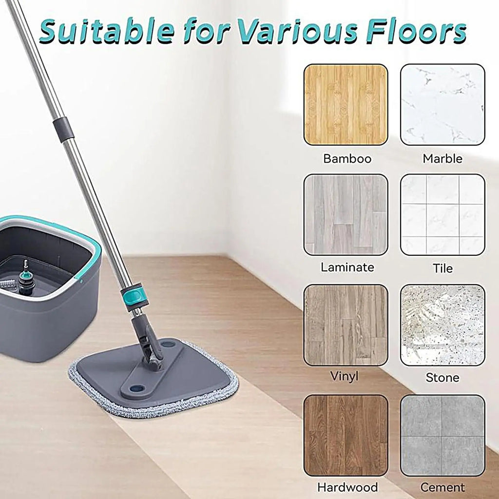 Microfiber Mop Refills Replacement Pads Wet Dry Floor Cleaning Zpaxo