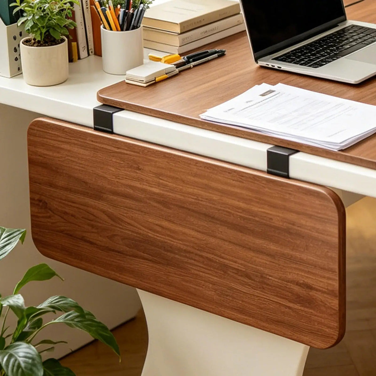 Desk Extender Foldable Table Wrist Rest Desktop Extension Shelf Women Zpaxo