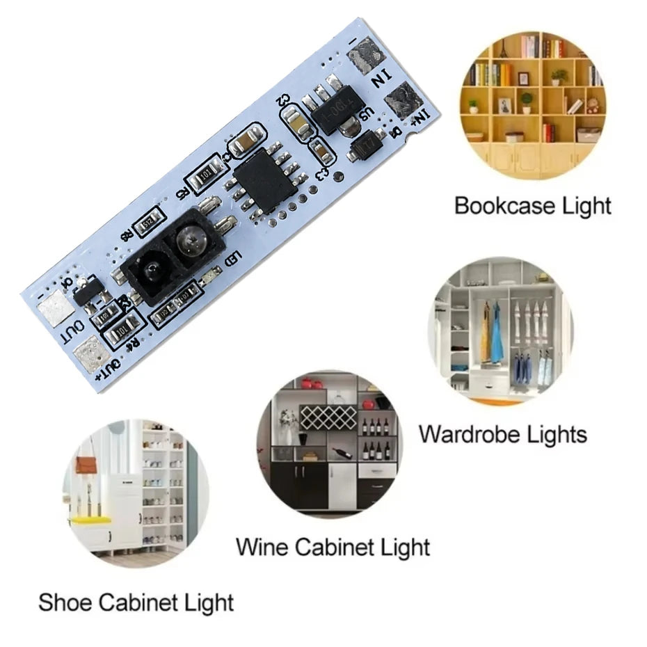 Mini Capacitive Module 5V-12V-24V 72W LED Dimming Control Lamps Zpaxo