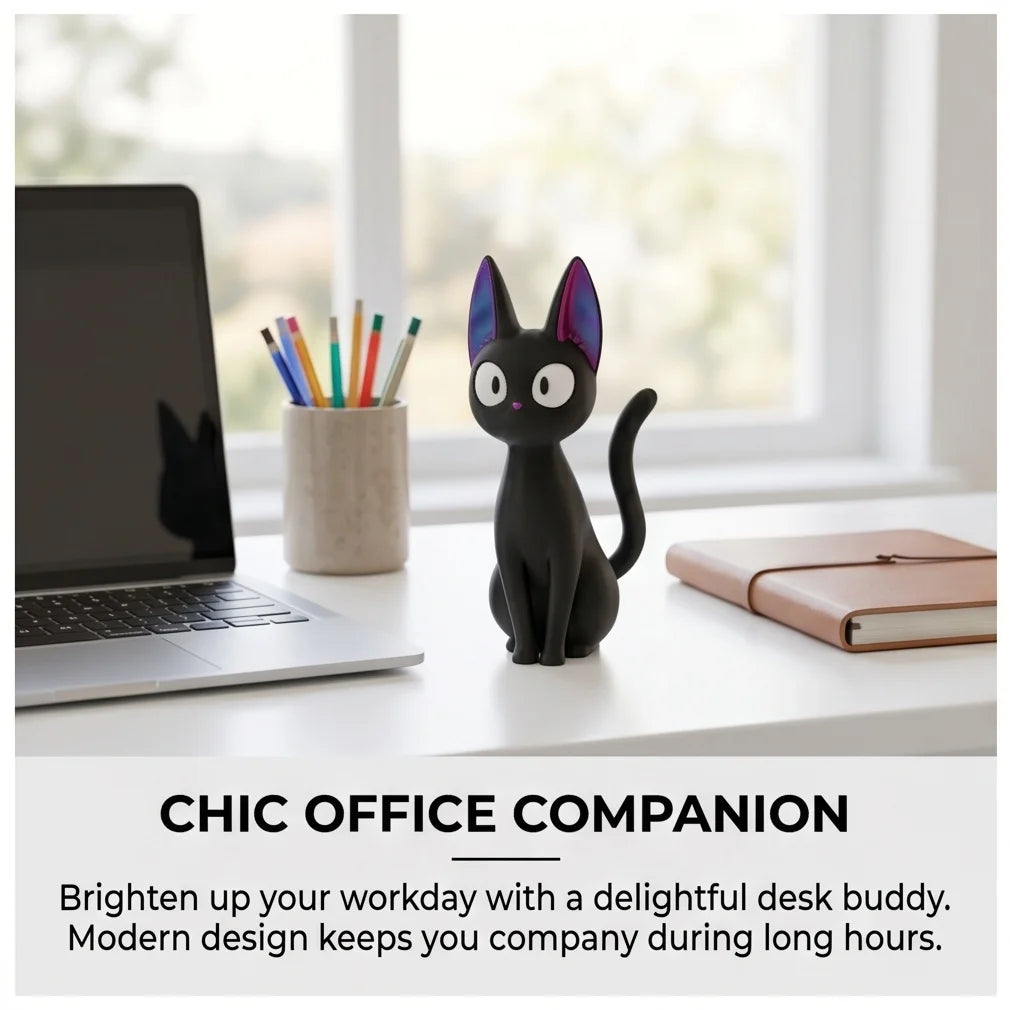 Cute Mila Cat Figurine 3D Printed Ornament Aesthetic Desk Decor Zpaxo