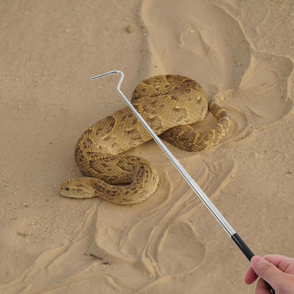 Portable Retractable Snake Hook Stainless Steel Extension Handle Zpaxo Default Title