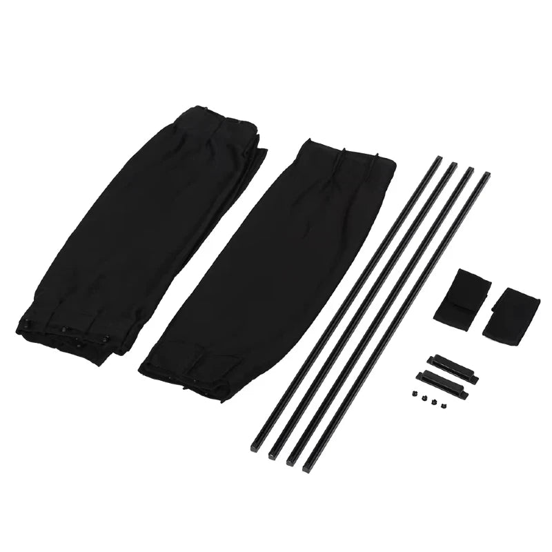 Universal Car Sun Shade Side Window Curtain Auto Foldable Uv Zpaxo Large