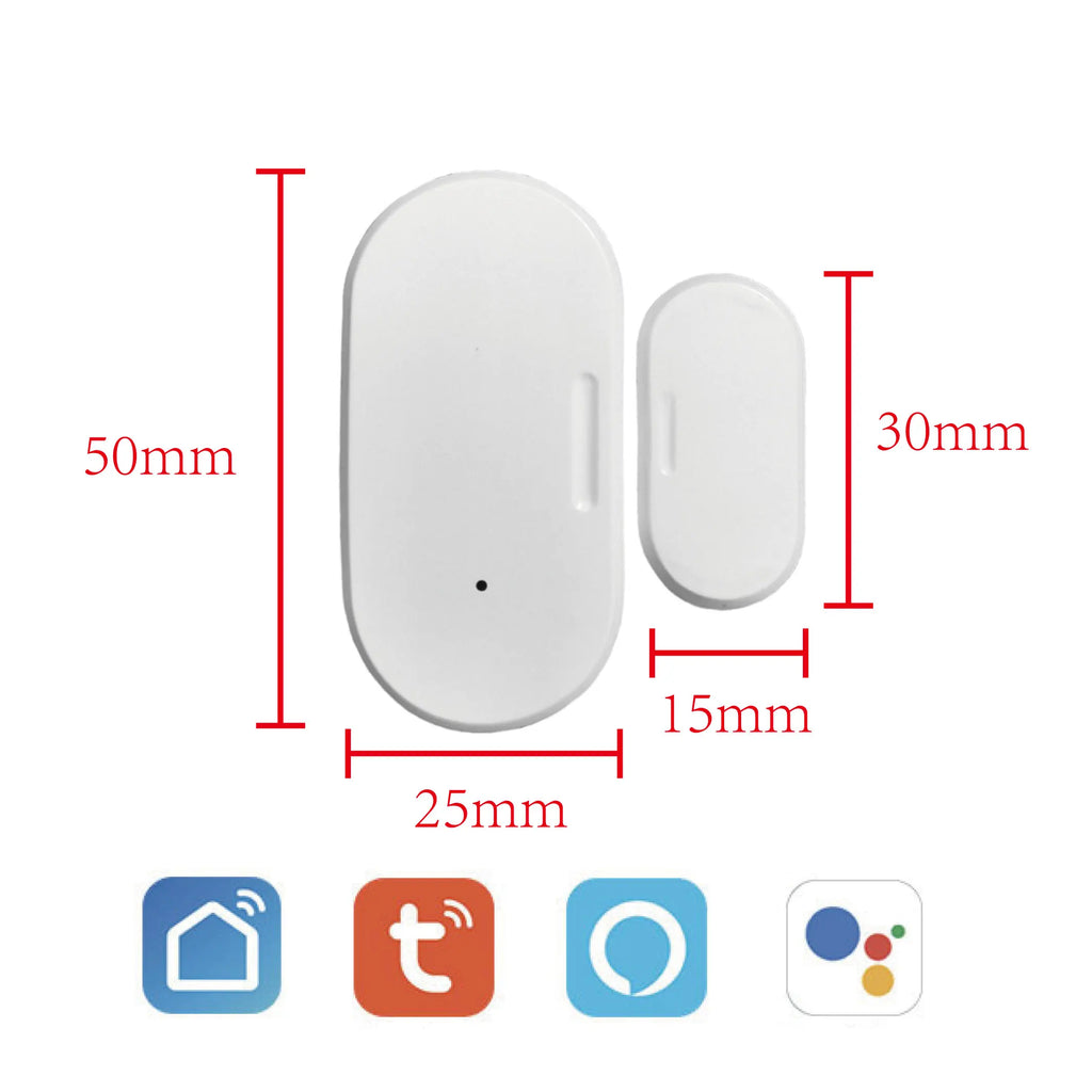 Tuya Door Window Magnetic Sensor Contact Open Closed Detector Smart Zpaxo