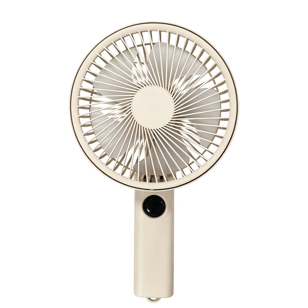 Portable Folding Handheld Fan 3600mAh USB Rechargeable Desktop 199 Zpaxo khaki