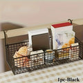 Contemporary Storage Rack Multipurpose Plastic Organizer Dormitory Zpaxo 1pc-Black