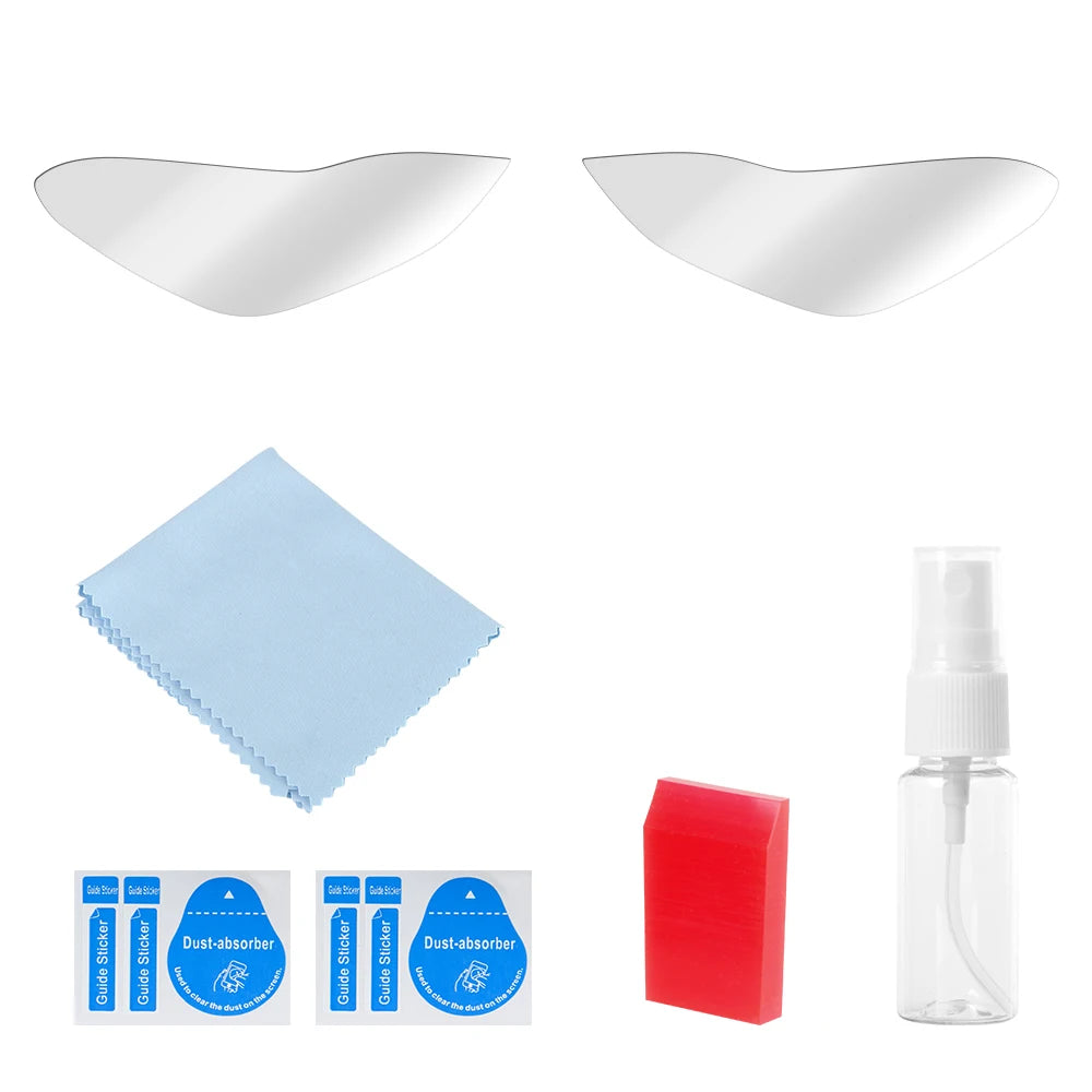 TPU Headlight Fog Rear Tail Lights Tesla Model Y 2019-2023 Lamp Zpaxo Clear For Headlight