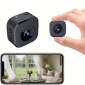 Wireless Mini Camera Wifi Surveillance Video Recorder Security Smart Zpaxo black