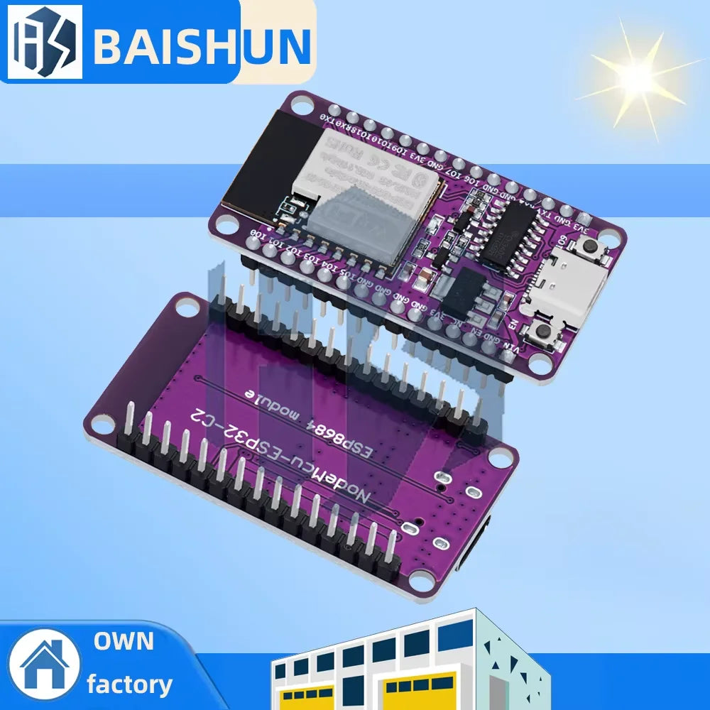 Wifi+bluetooth Dual-core Development Board ESP32-C2 ESPC2-12 Devkit Zpaxo