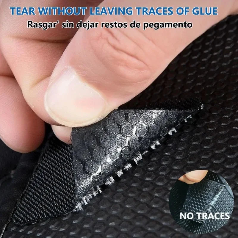 10 100 Self Adhesive Fastener Tape Extra Strong Carpet Fixing Sticker Zpaxo