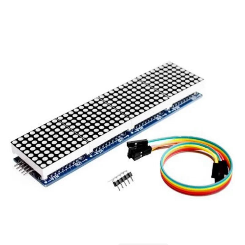 1 2 4 8-bit MAX7219 Dot Matrix Module Control Microcontroller Zpaxo Linear 4-digit