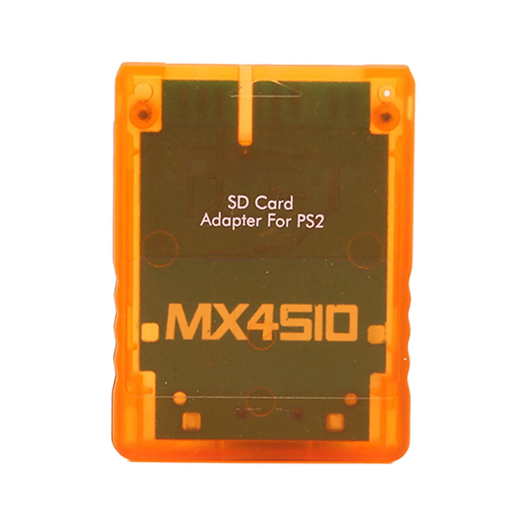 MX4SIO SIO2SD Micro Storage Card Adapter Hand Made Stable Replacement Zpaxo orange