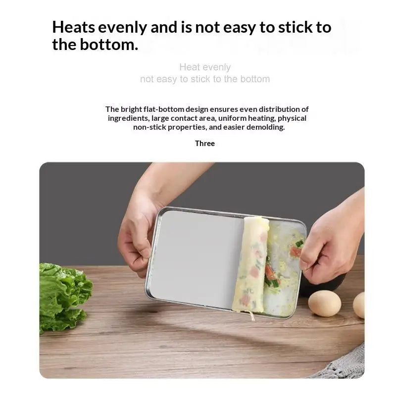Stainless Steel Barbecue Noodle Storage Serving Trays Rectangle Zpaxo