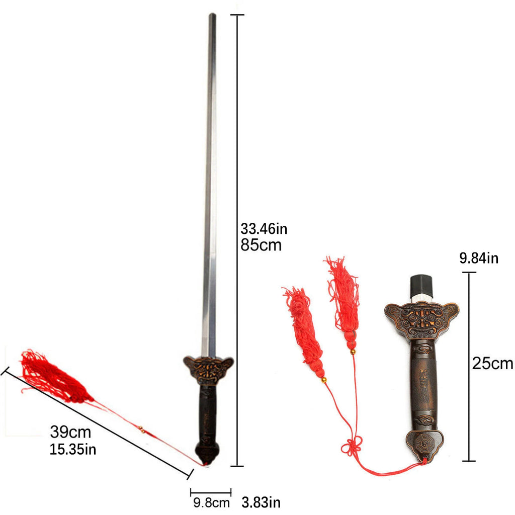 Adjustable 25- Sword Swallowing Illusion Close Up Street Magician Zpaxo