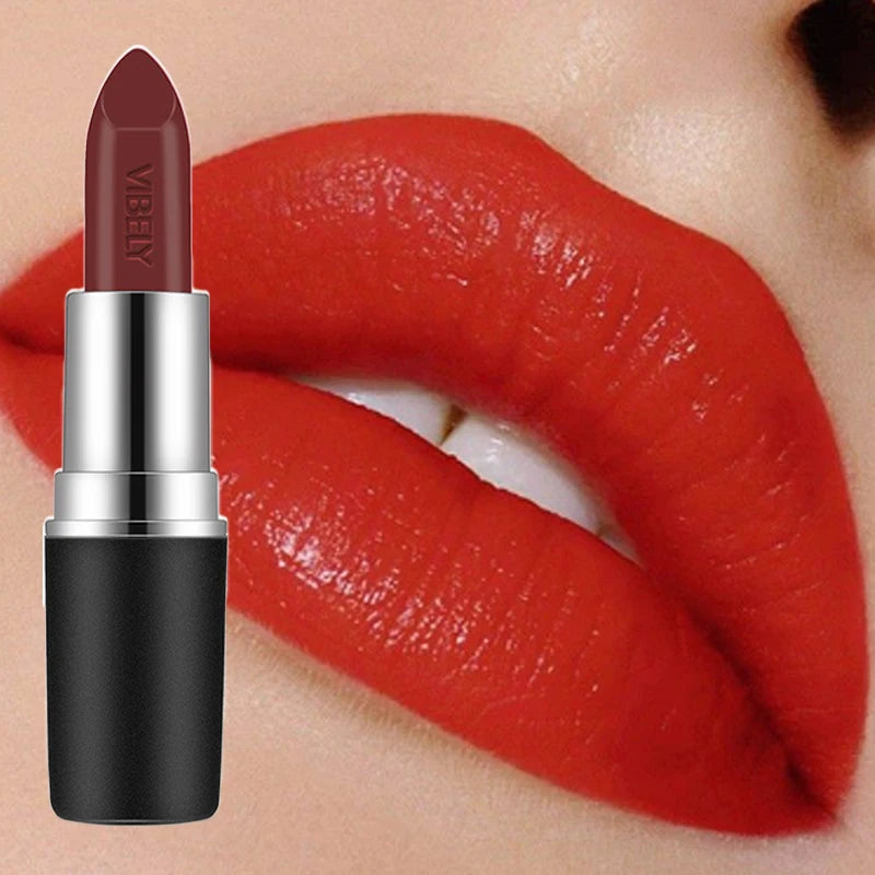Matte Velvet Waterproof Lipstick | 29 Shades, 12H Wear