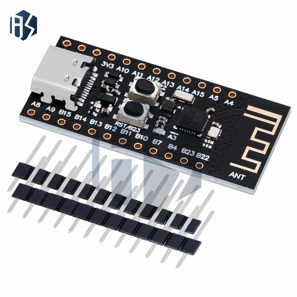 CH573F/CH582F BLE MCU Board (1PCS) - 60MHz, 18KB RAM, 32KB/448KB Flash ROM for IoT Applications Zpaxo
