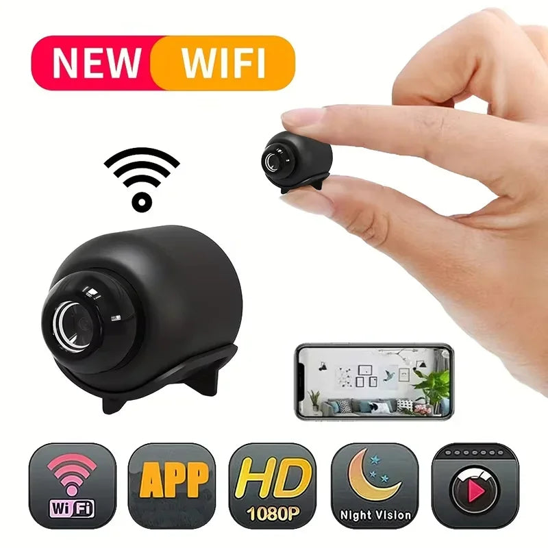 Mini Camera Wireless 1080P Surveillance Security Video Cam Night Zpaxo Default Title