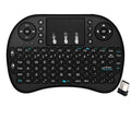 Mini Wireless Keyboard 2.4G No Backlit Air Mouse Touchpad Remote For PC Laptops Android TV Keyboard Accessory Remote Accessories Zpaxo English No Backlit