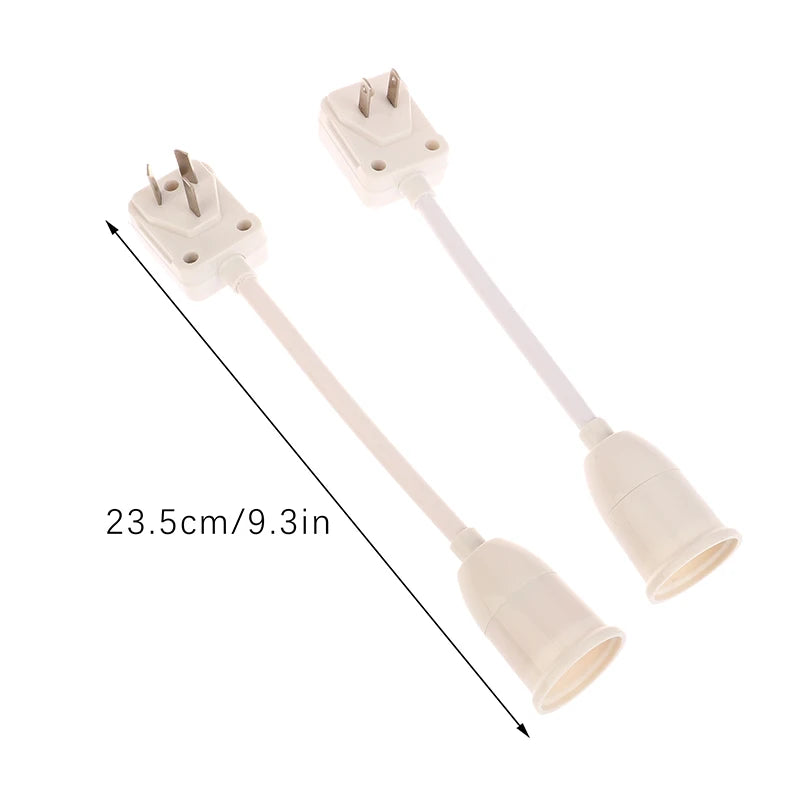 Flexible E27 Bulb Socket Extender Lamp Rotating Base Holder LED Light Zpaxo