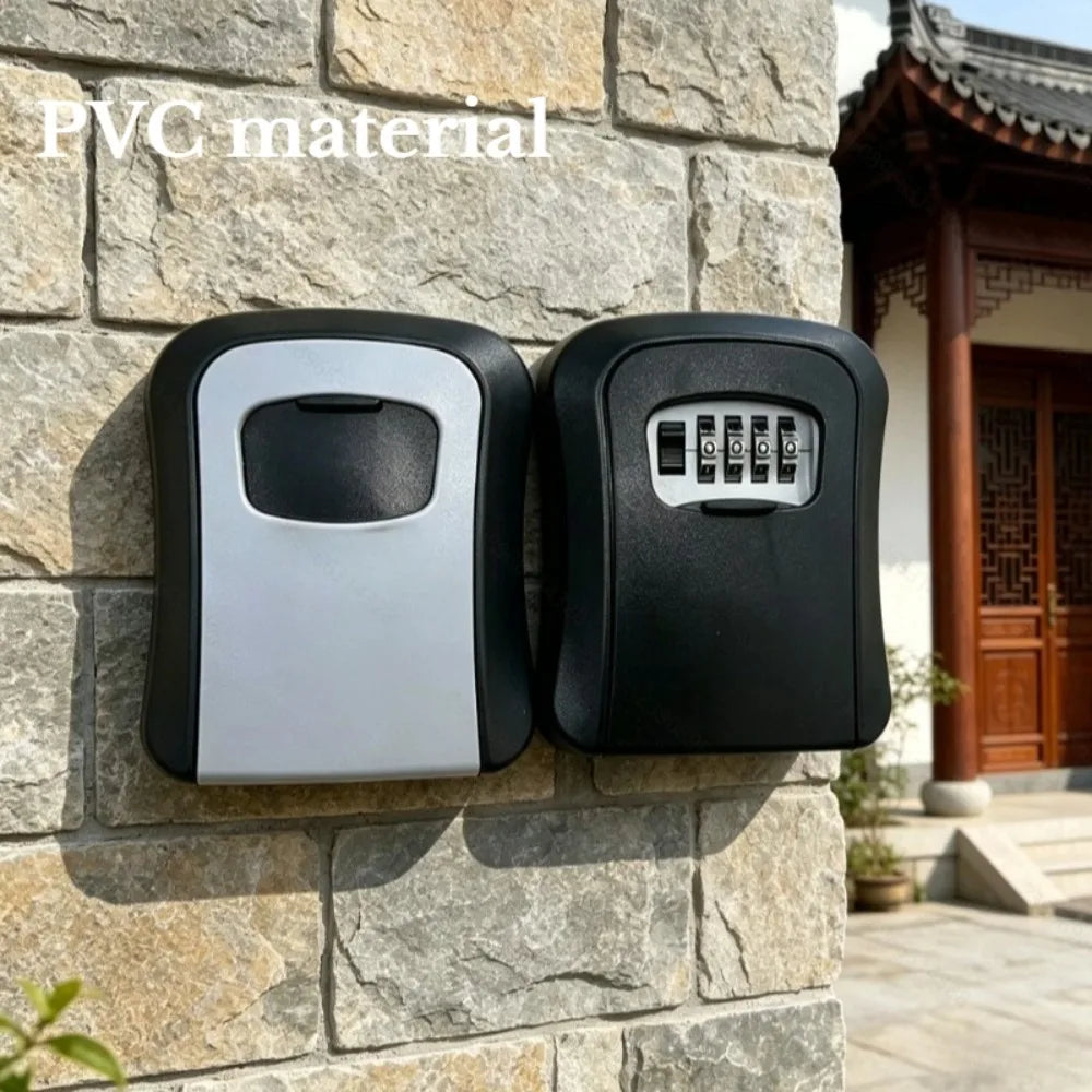 Ultra-secure Flip-top Key Safe Wall-mounted Metal Plastic Combination Zpaxo