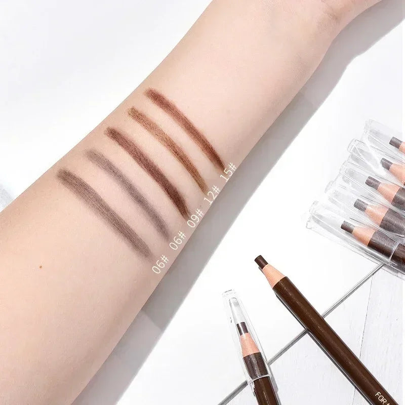 Eyebrow Pencil Microblading Supplies Waterproof Tattoo Tint Enhancers Zpaxo