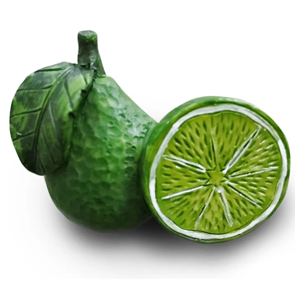Simulation Fruit Refrigerator Magnets Premium Resin Material Non Zpaxo