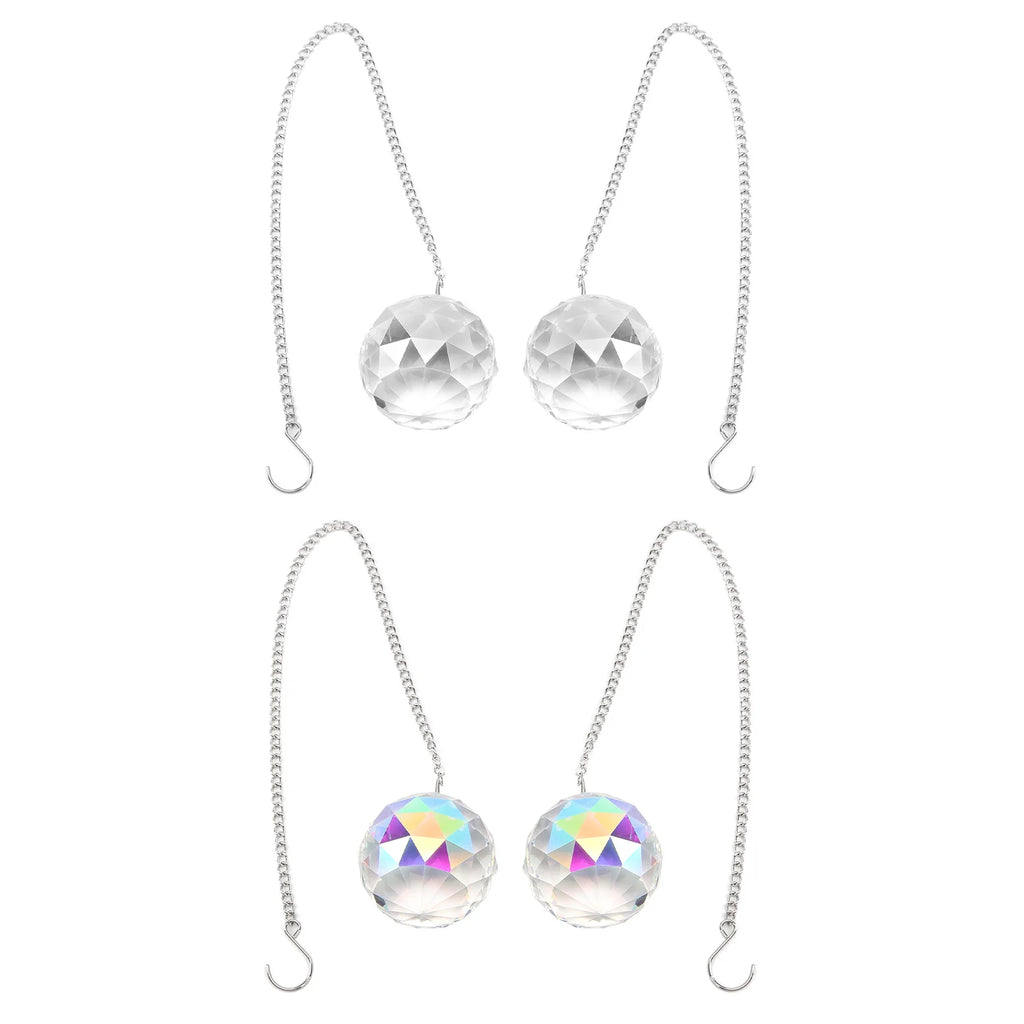 Window Rainow Maker Sparkling Decorative Hanging Crystal Ball Prism Zpaxo