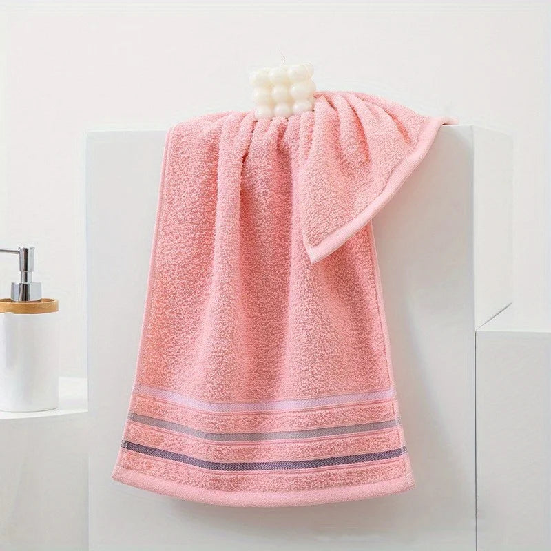 Ultra Soft Cotton Blend Face Towel Perfect Sensitive Skin Highly Zpaxo Pink