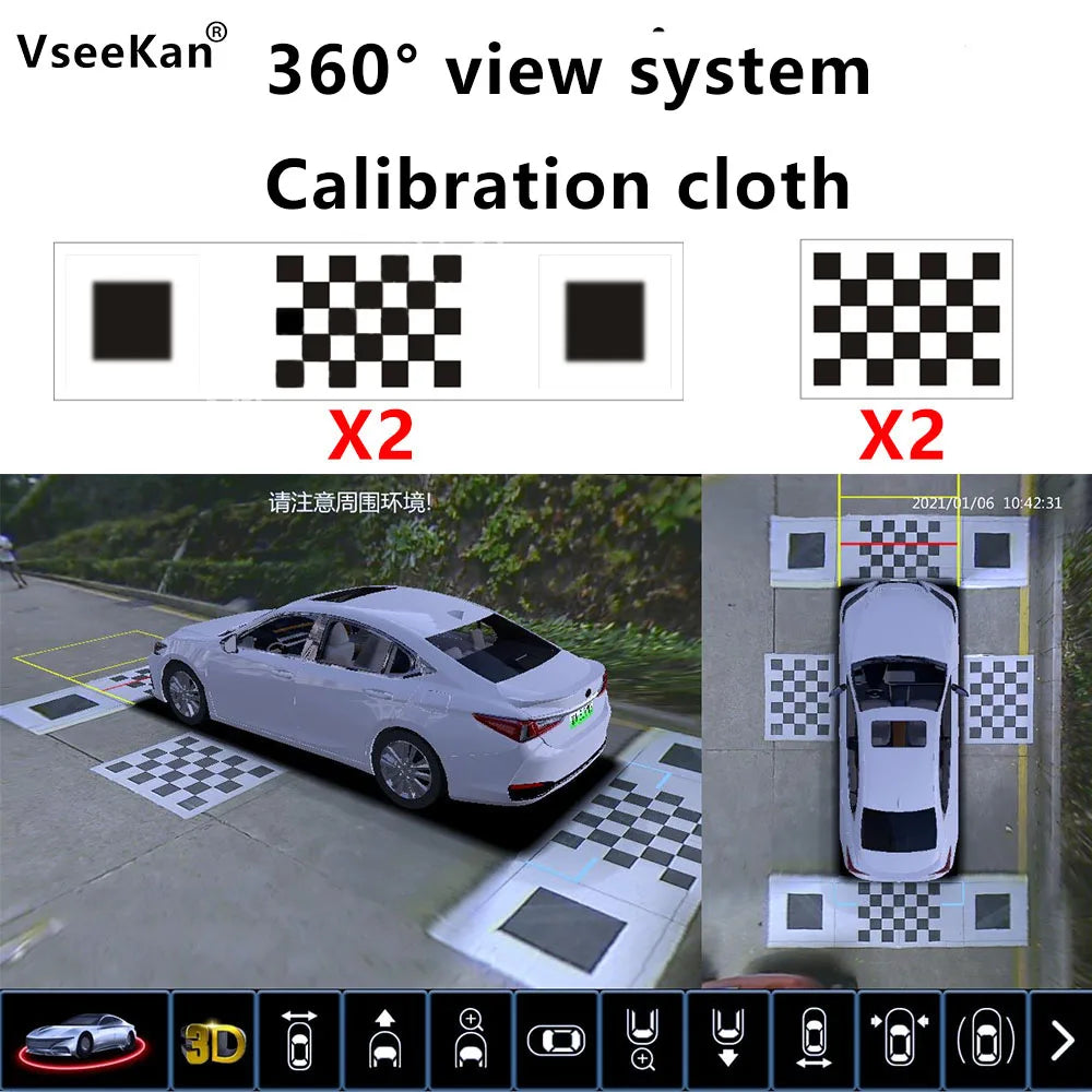Debugging Cloth Correction 360 Panoramic Surround-view Image System Zpaxo