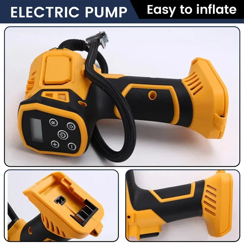 Fit DeWALT Battery Air Compressor Automatic Tire Inflator Cordless Zpaxo
